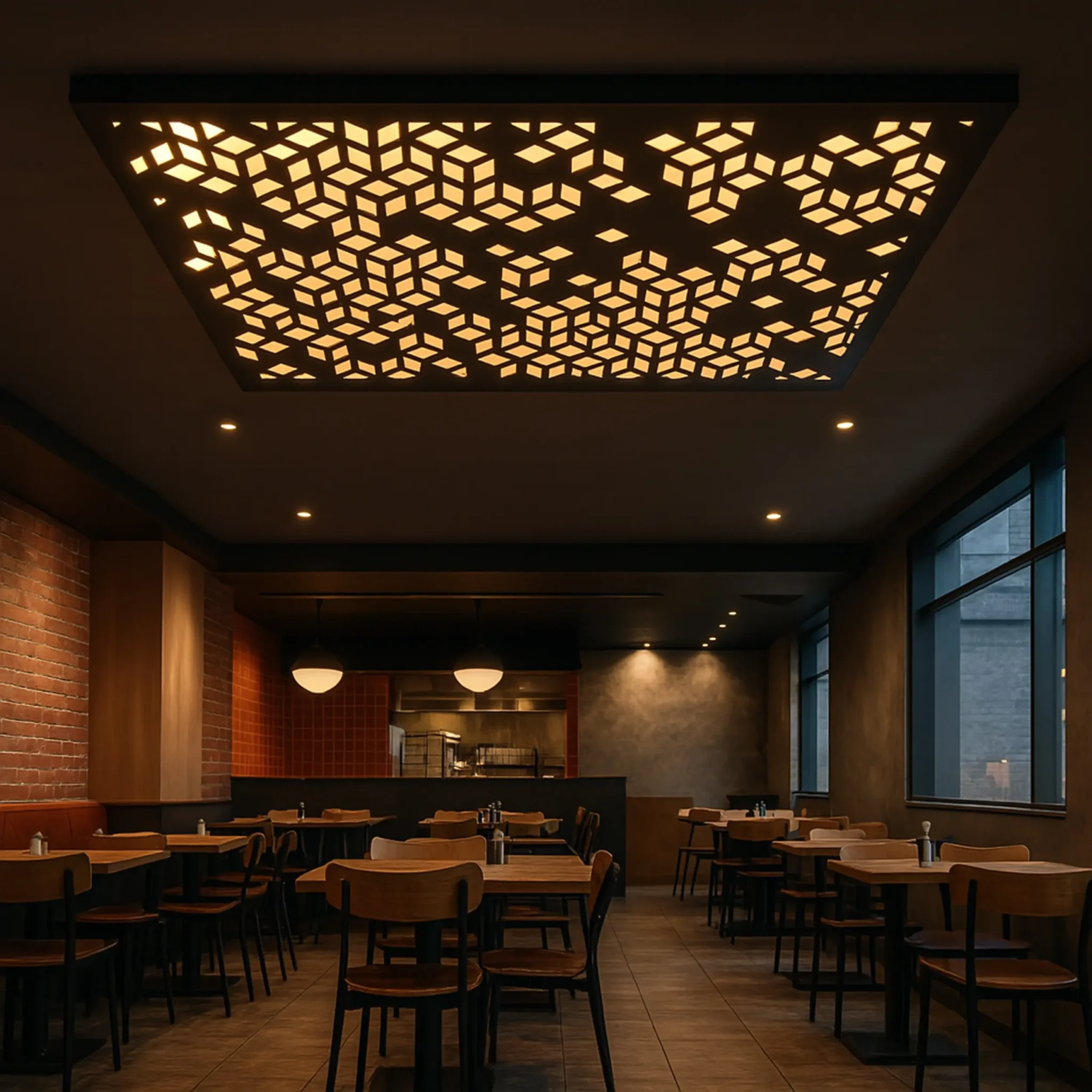LED Panel Lights for Home: The Choice of Architects 2 Elegant Ceiling Design Using LED Panel Lights