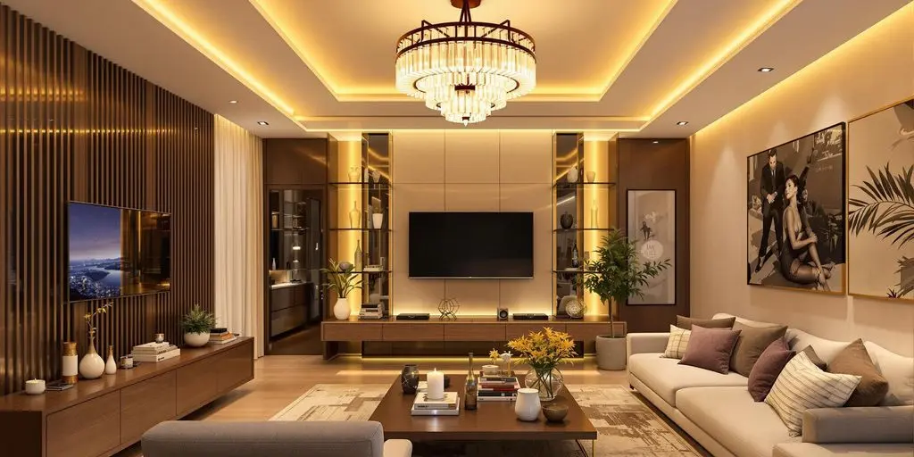 luxury interior lighting design